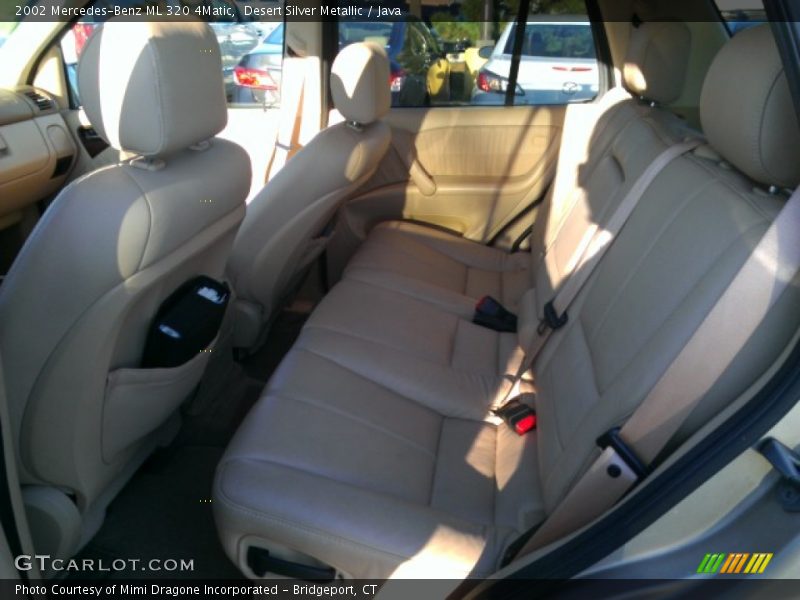 Desert Silver Metallic / Java 2002 Mercedes-Benz ML 320 4Matic