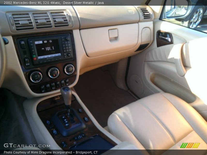 Desert Silver Metallic / Java 2002 Mercedes-Benz ML 320 4Matic