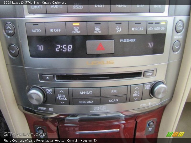 Black Onyx / Cashmere 2009 Lexus LX 570