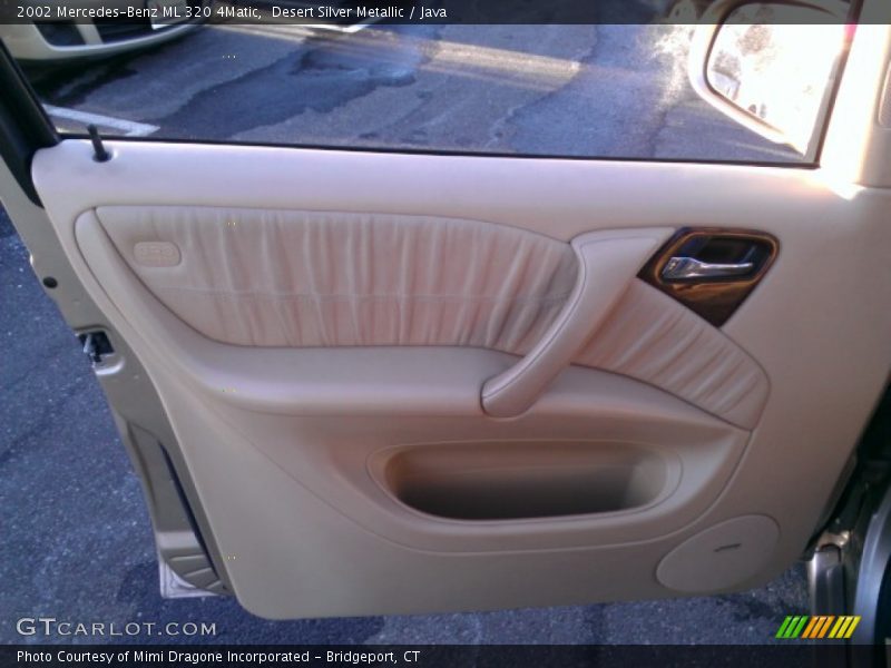 Desert Silver Metallic / Java 2002 Mercedes-Benz ML 320 4Matic