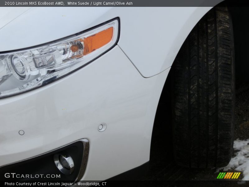 White Suede / Light Camel/Olive Ash 2010 Lincoln MKS EcoBoost AWD