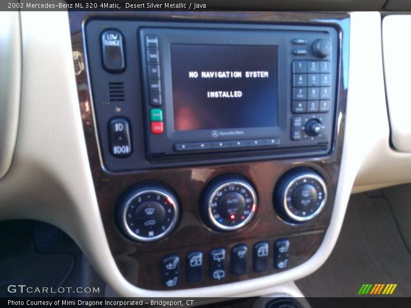 Desert Silver Metallic / Java 2002 Mercedes-Benz ML 320 4Matic
