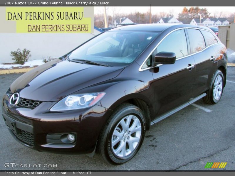 Black Cherry Mica / Black 2007 Mazda CX-7 Grand Touring