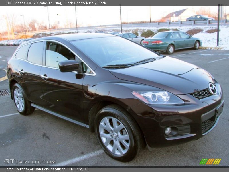 Black Cherry Mica / Black 2007 Mazda CX-7 Grand Touring