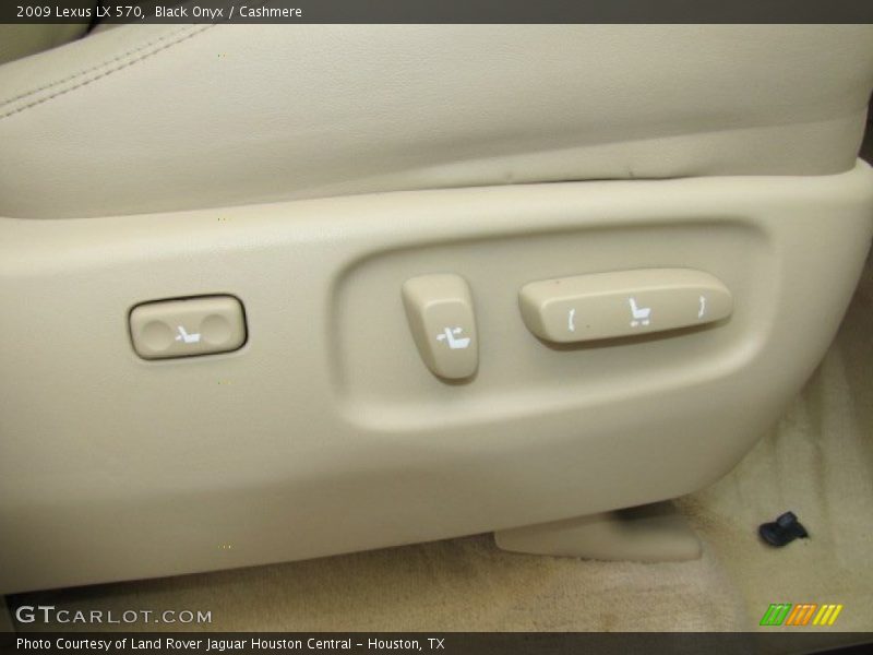 Black Onyx / Cashmere 2009 Lexus LX 570