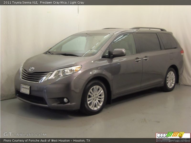 Predawn Gray Mica / Light Gray 2011 Toyota Sienna XLE