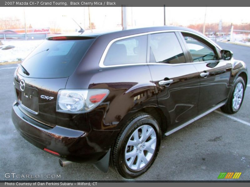 Black Cherry Mica / Black 2007 Mazda CX-7 Grand Touring