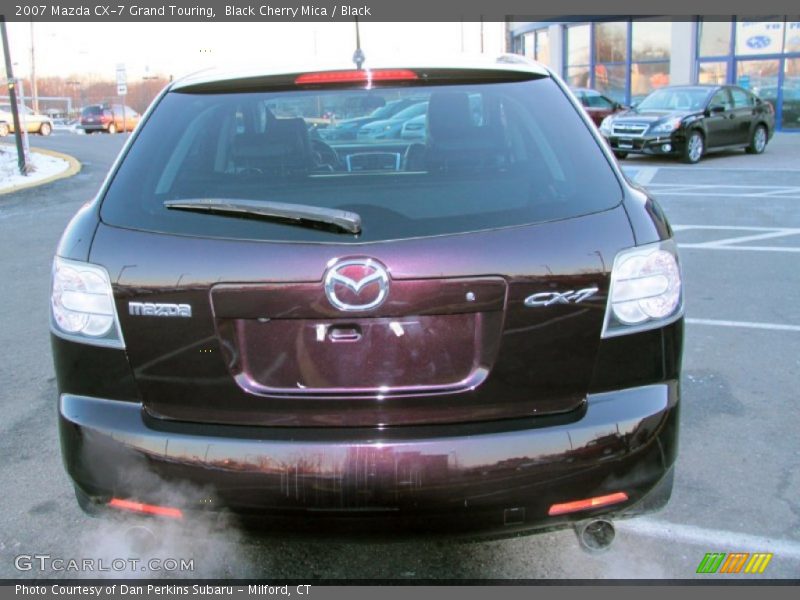 Black Cherry Mica / Black 2007 Mazda CX-7 Grand Touring