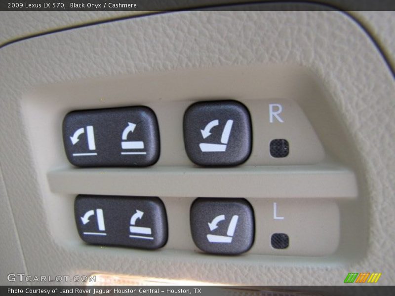Black Onyx / Cashmere 2009 Lexus LX 570