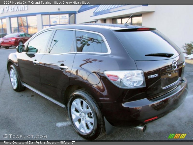 Black Cherry Mica / Black 2007 Mazda CX-7 Grand Touring