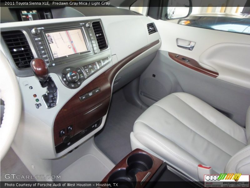 Predawn Gray Mica / Light Gray 2011 Toyota Sienna XLE