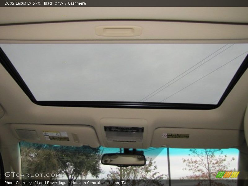 Black Onyx / Cashmere 2009 Lexus LX 570