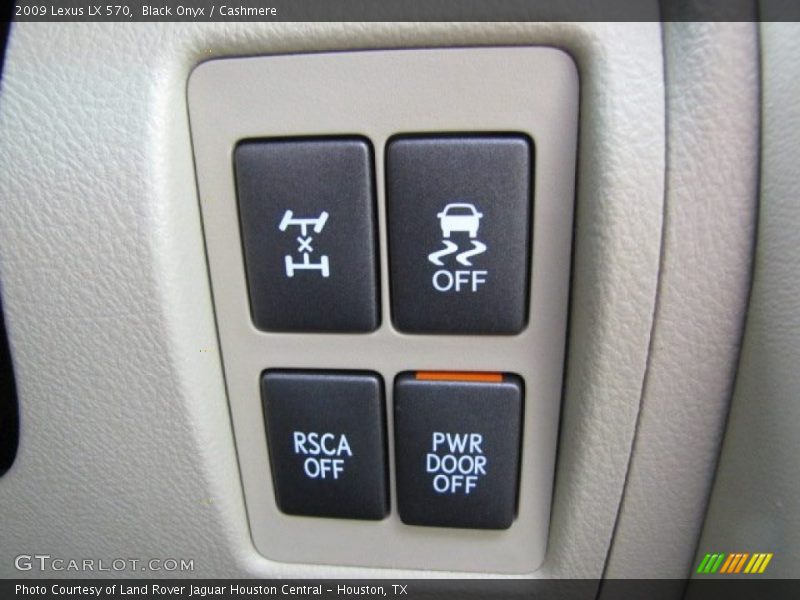 Black Onyx / Cashmere 2009 Lexus LX 570
