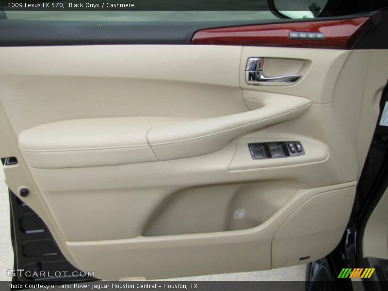 Black Onyx / Cashmere 2009 Lexus LX 570