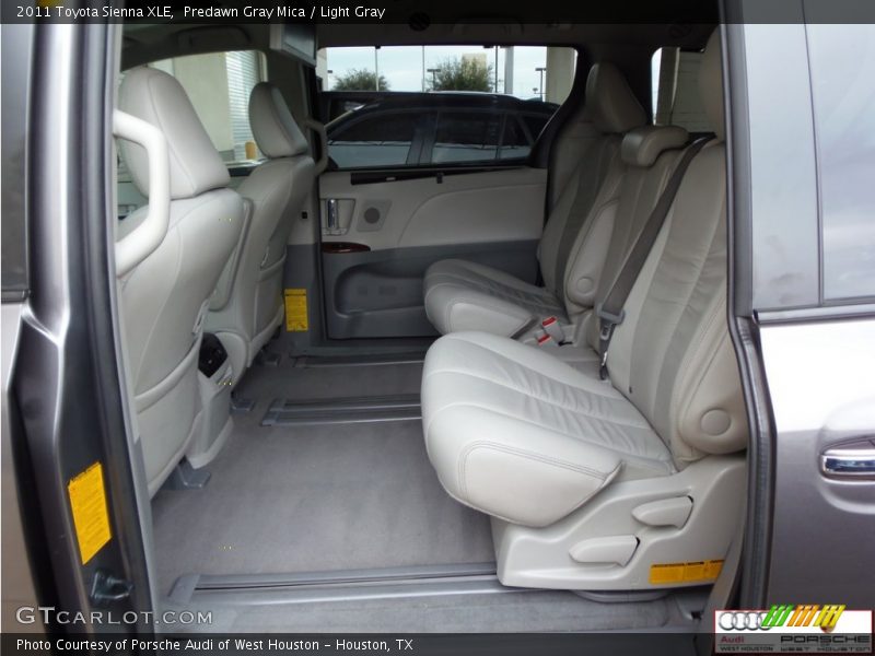 Predawn Gray Mica / Light Gray 2011 Toyota Sienna XLE
