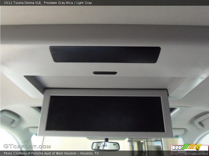 Predawn Gray Mica / Light Gray 2011 Toyota Sienna XLE