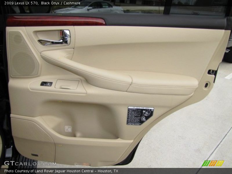 Black Onyx / Cashmere 2009 Lexus LX 570