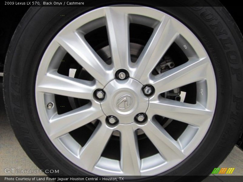 Black Onyx / Cashmere 2009 Lexus LX 570