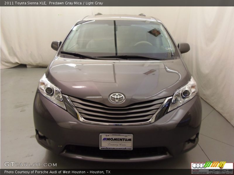 Predawn Gray Mica / Light Gray 2011 Toyota Sienna XLE