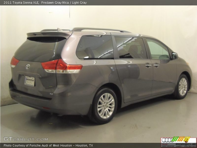 Predawn Gray Mica / Light Gray 2011 Toyota Sienna XLE