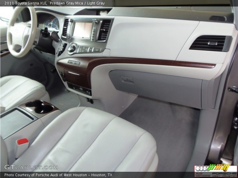 Predawn Gray Mica / Light Gray 2011 Toyota Sienna XLE