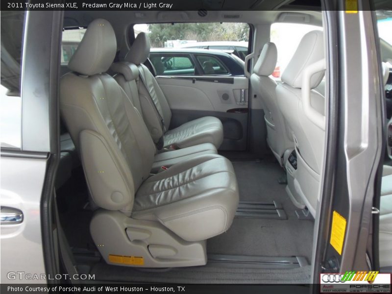 Predawn Gray Mica / Light Gray 2011 Toyota Sienna XLE