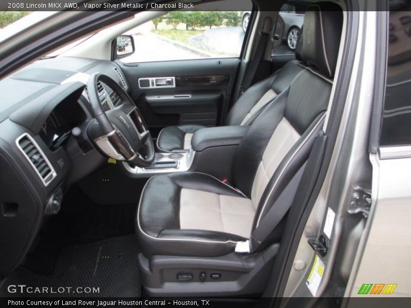 Vapor Silver Metallic / Charcoal Black 2008 Lincoln MKX AWD