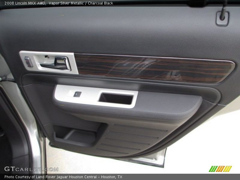 Vapor Silver Metallic / Charcoal Black 2008 Lincoln MKX AWD