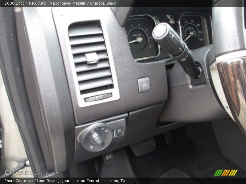 Vapor Silver Metallic / Charcoal Black 2008 Lincoln MKX AWD