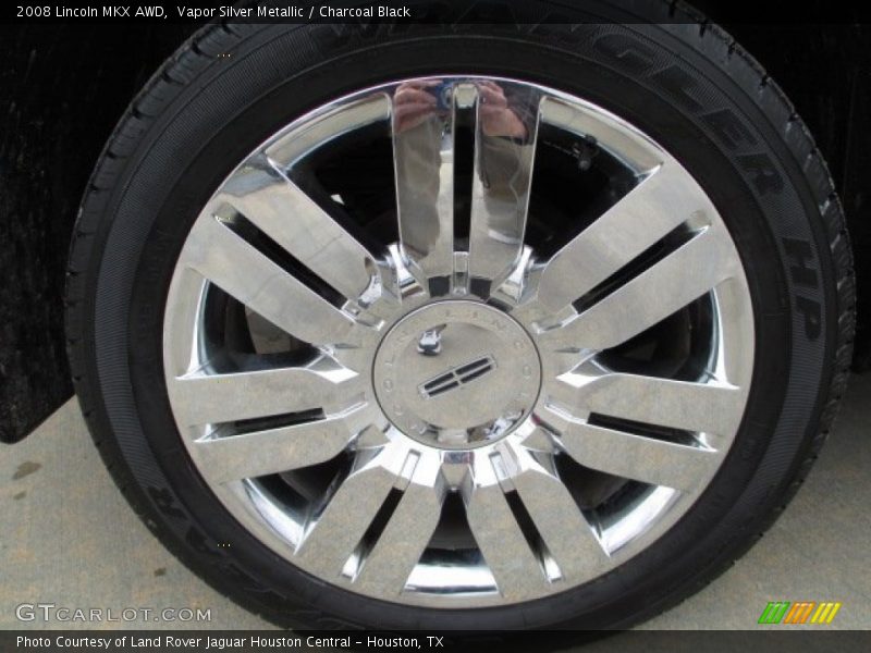 Vapor Silver Metallic / Charcoal Black 2008 Lincoln MKX AWD