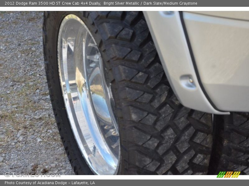 Bright Silver Metallic / Dark Slate/Medium Graystone 2012 Dodge Ram 3500 HD ST Crew Cab 4x4 Dually