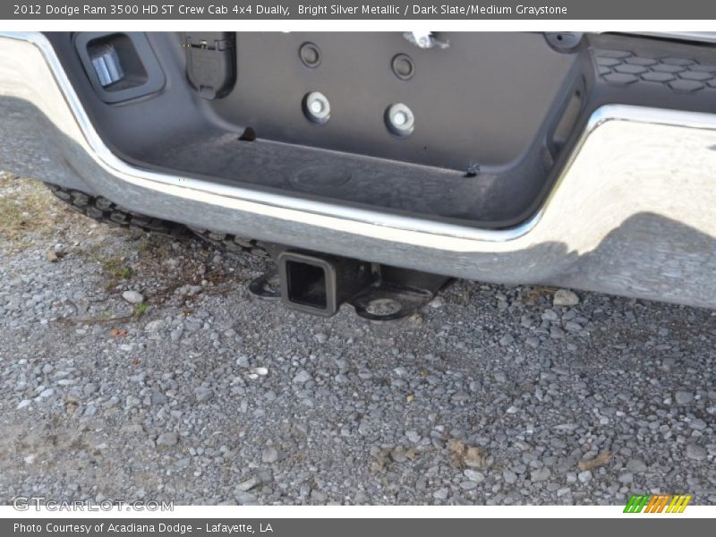 Bright Silver Metallic / Dark Slate/Medium Graystone 2012 Dodge Ram 3500 HD ST Crew Cab 4x4 Dually