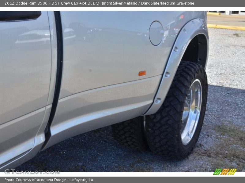 Bright Silver Metallic / Dark Slate/Medium Graystone 2012 Dodge Ram 3500 HD ST Crew Cab 4x4 Dually