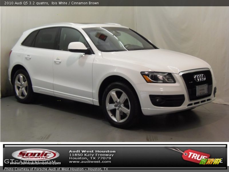 Ibis White / Cinnamon Brown 2010 Audi Q5 3.2 quattro