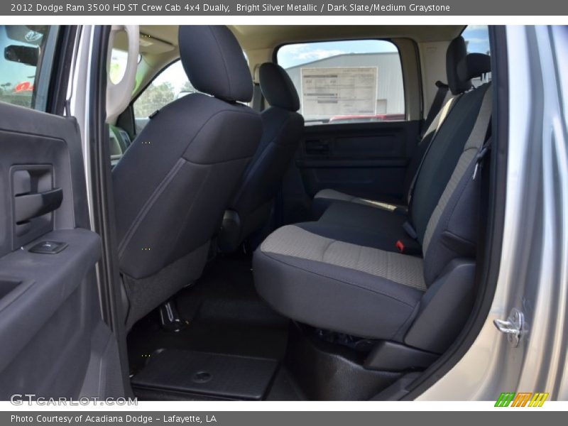 Bright Silver Metallic / Dark Slate/Medium Graystone 2012 Dodge Ram 3500 HD ST Crew Cab 4x4 Dually