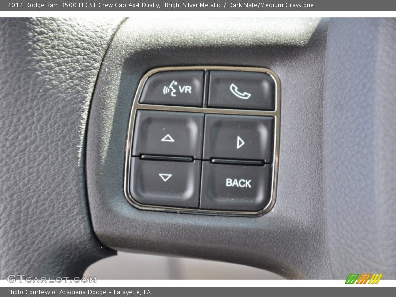 Bright Silver Metallic / Dark Slate/Medium Graystone 2012 Dodge Ram 3500 HD ST Crew Cab 4x4 Dually