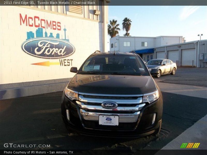 Tuxedo Black Metallic / Charcoal Black 2013 Ford Edge SEL