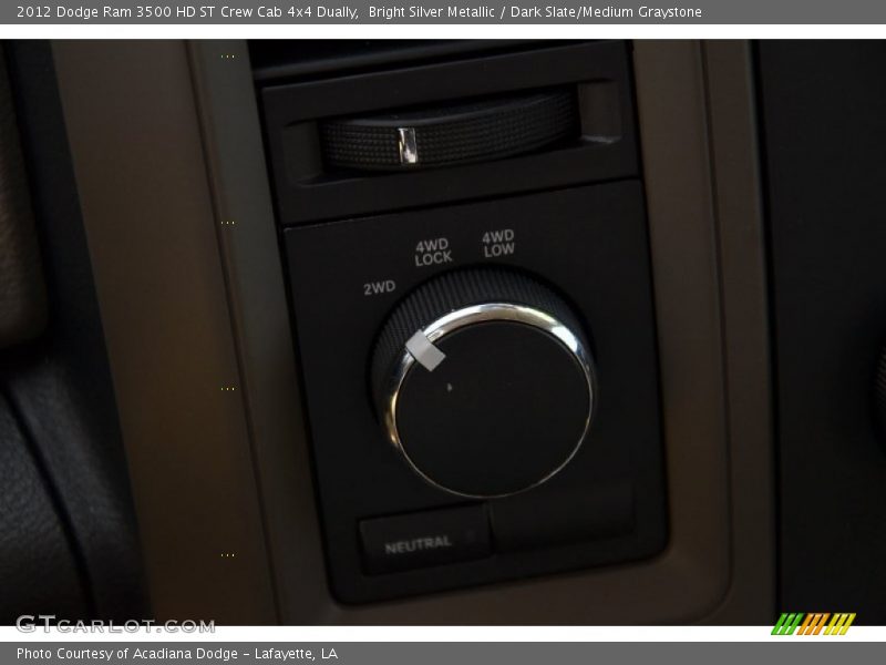Bright Silver Metallic / Dark Slate/Medium Graystone 2012 Dodge Ram 3500 HD ST Crew Cab 4x4 Dually