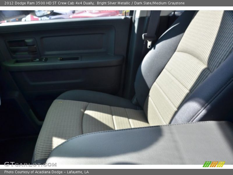 Bright Silver Metallic / Dark Slate/Medium Graystone 2012 Dodge Ram 3500 HD ST Crew Cab 4x4 Dually