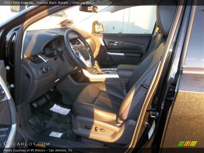 Tuxedo Black Metallic / Charcoal Black 2013 Ford Edge SEL