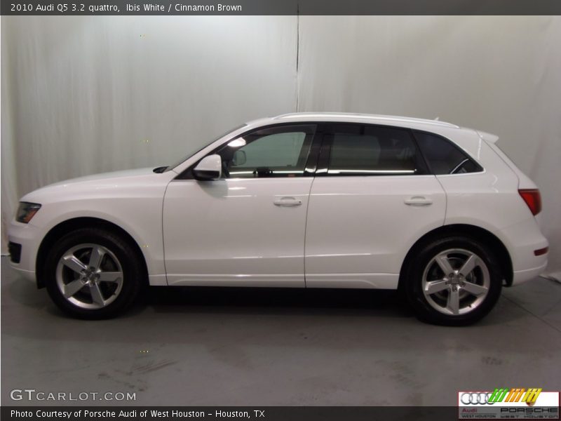 Ibis White / Cinnamon Brown 2010 Audi Q5 3.2 quattro
