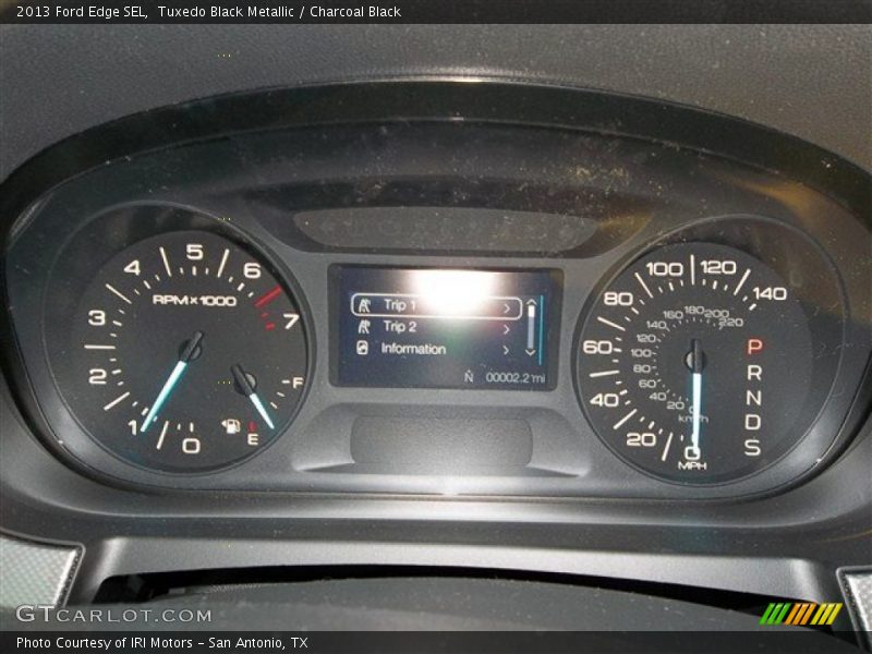 Tuxedo Black Metallic / Charcoal Black 2013 Ford Edge SEL