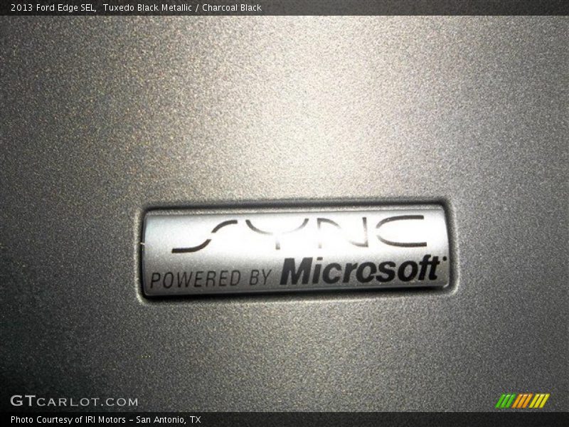 Tuxedo Black Metallic / Charcoal Black 2013 Ford Edge SEL
