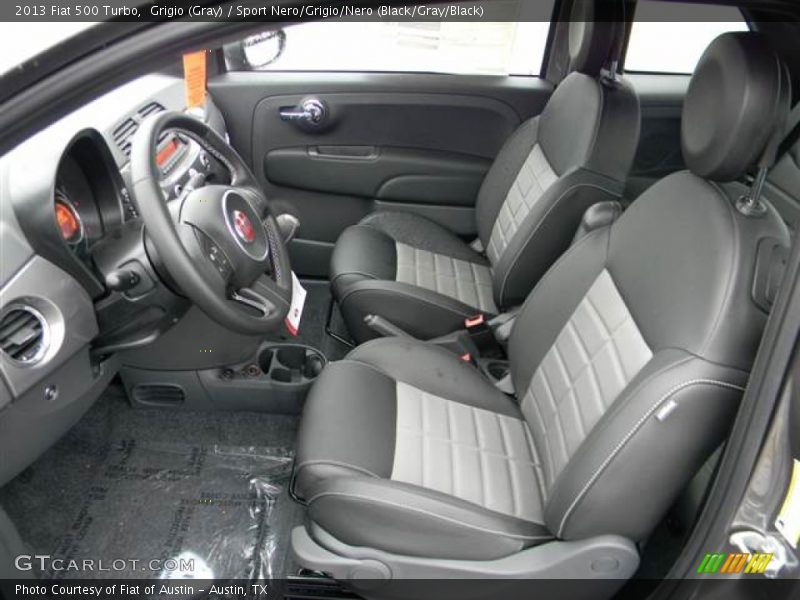 Front Seat of 2013 500 Turbo