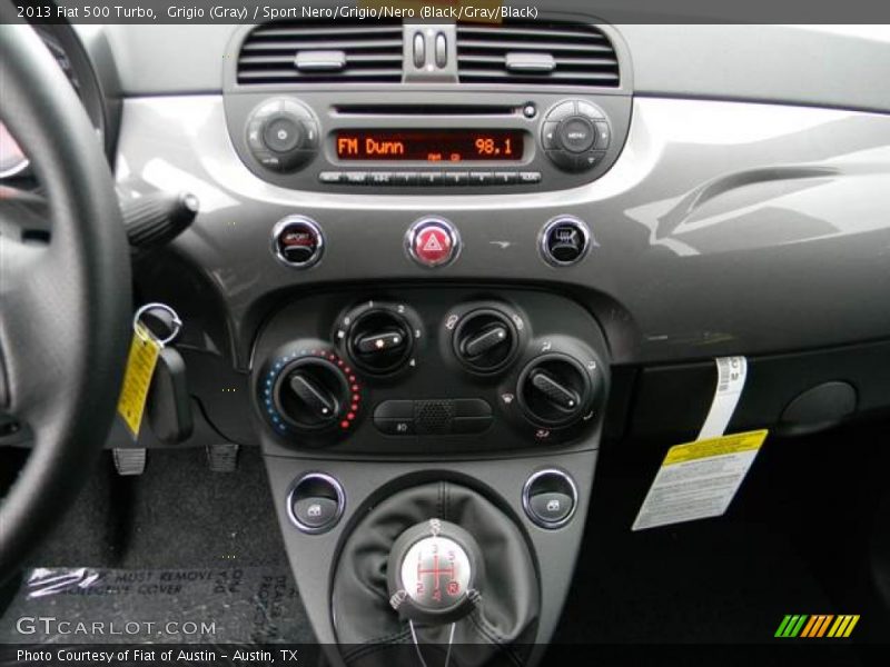 Controls of 2013 500 Turbo