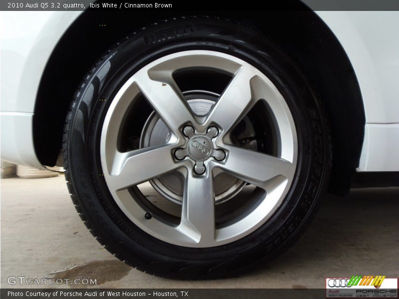Ibis White / Cinnamon Brown 2010 Audi Q5 3.2 quattro