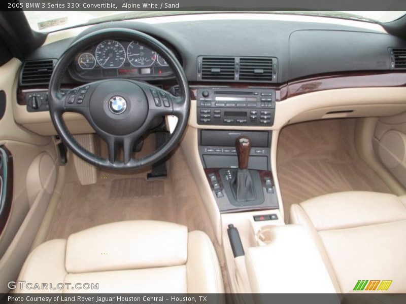Alpine White / Sand 2005 BMW 3 Series 330i Convertible