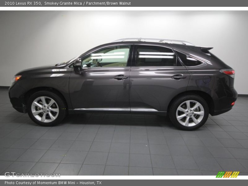 Smokey Granite Mica / Parchment/Brown Walnut 2010 Lexus RX 350