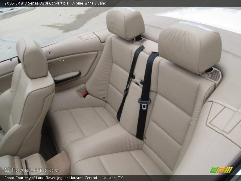 Alpine White / Sand 2005 BMW 3 Series 330i Convertible