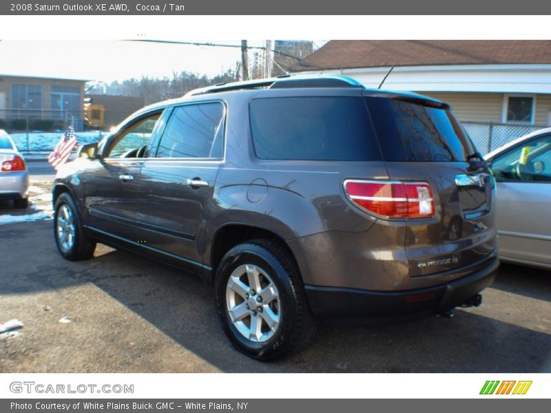 Cocoa / Tan 2008 Saturn Outlook XE AWD